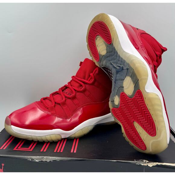 Air Jordan 11 Retro Mens 11 “Win Like ‘96” 378037-623 # 278 main image 6
